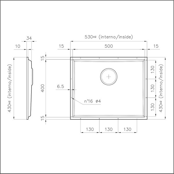 Lavello Phantom Base Copper