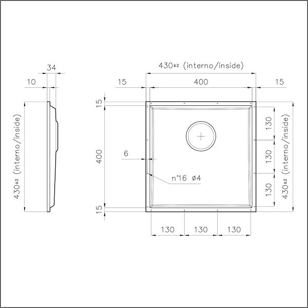 Lavello Phantom Base