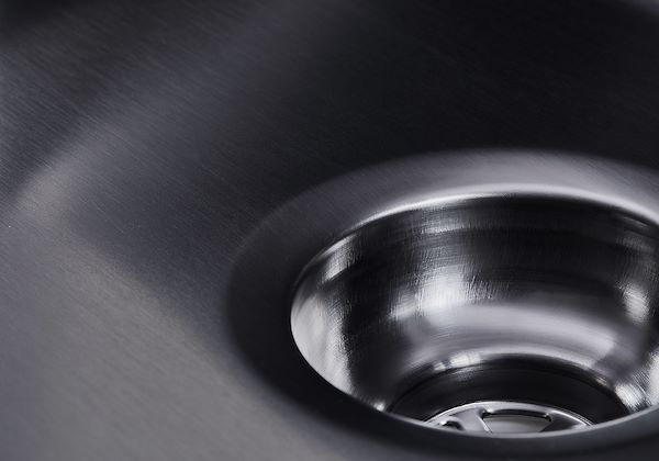 Vasca Skin 530 Gun Metal Sotto Top