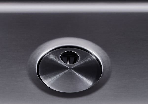 Vasca Skin 530 Gun Metal Sotto Top