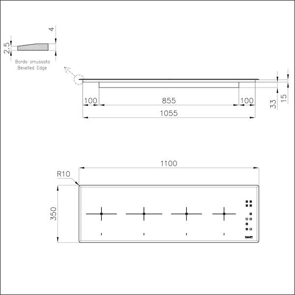 Piano cottura S4000 Induction