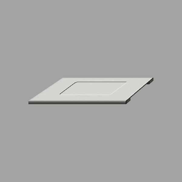 TIPO A <br> Invaso 3 mm <br> <br> Corian  <br> Betacryl